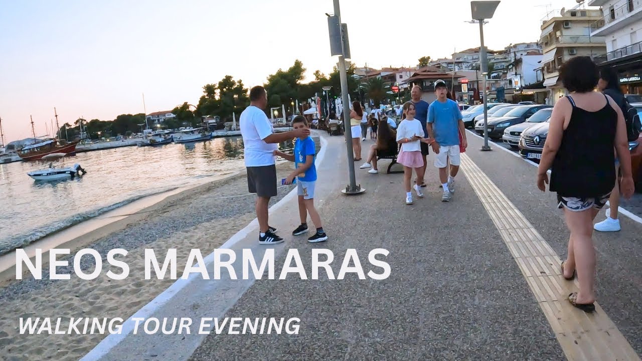 NEOS MARMARAS GREECE, Walking Tour In The Evening 