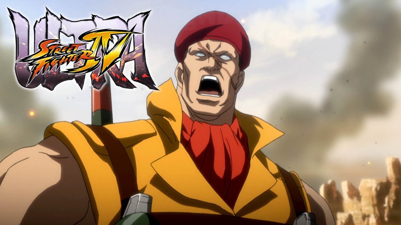 Ultra Street Fighter IV - Rolento Prologue & Ending TRUE-HD QUALITY