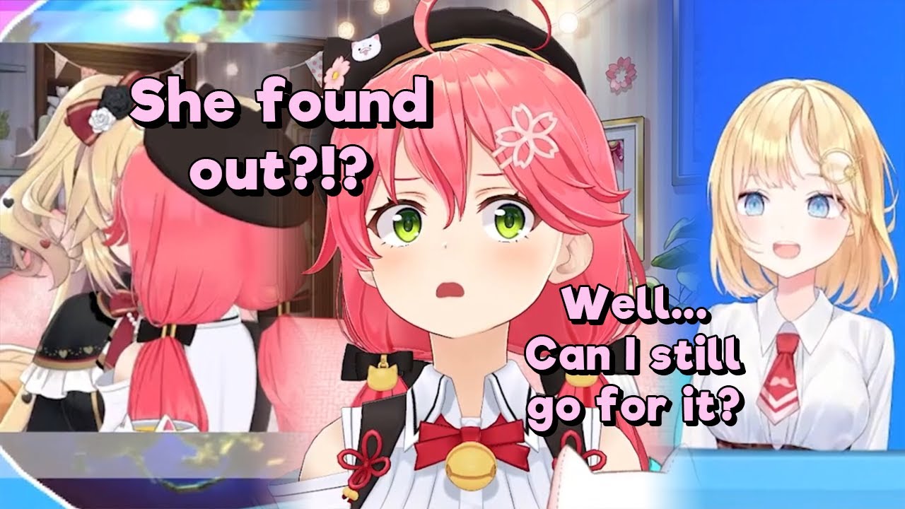 Miko Finds Out Amelia Knows About Her Kiss With Haachama [hololive - Sakura Miko] [En Subs]