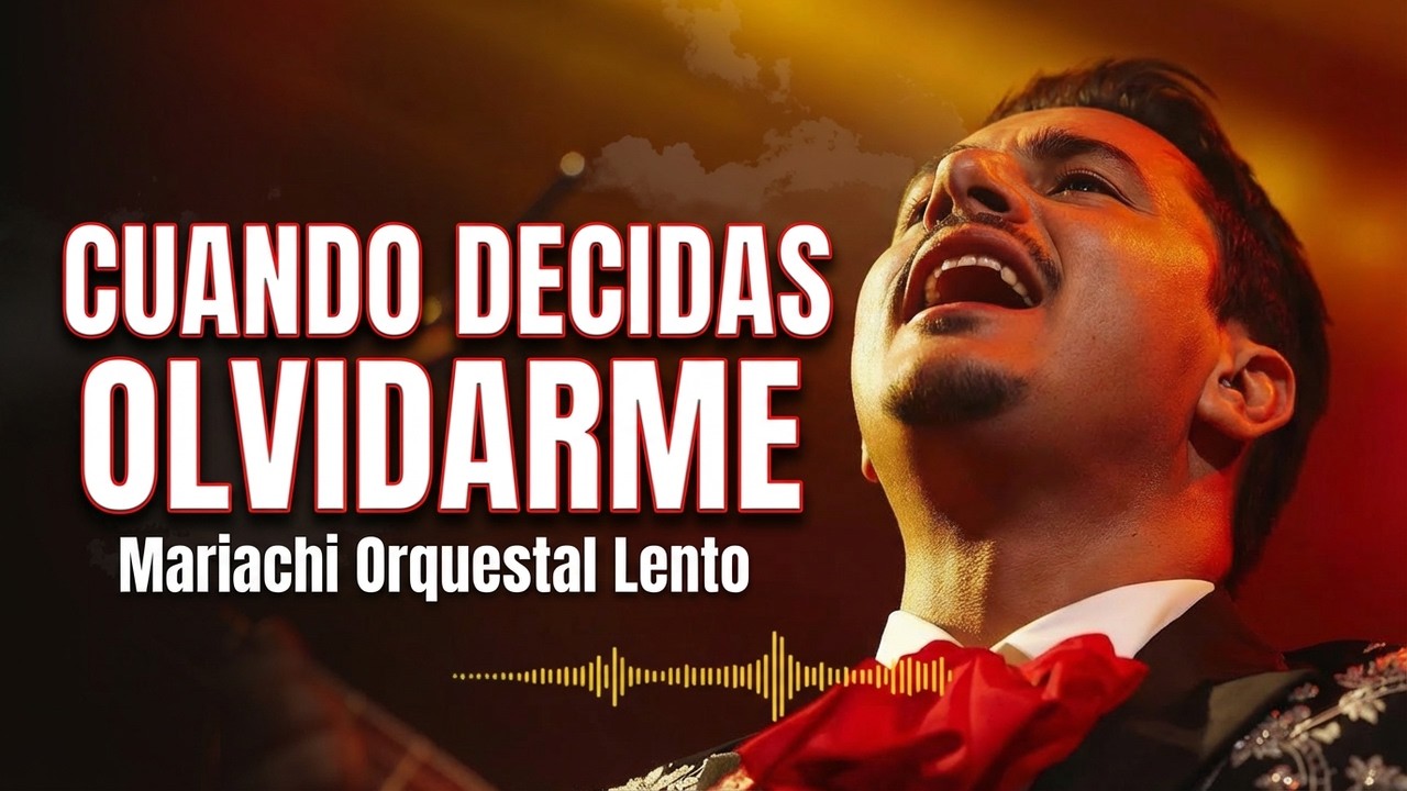 Cuando Decidas Olvidarme | Mariachi Orquestal Lento