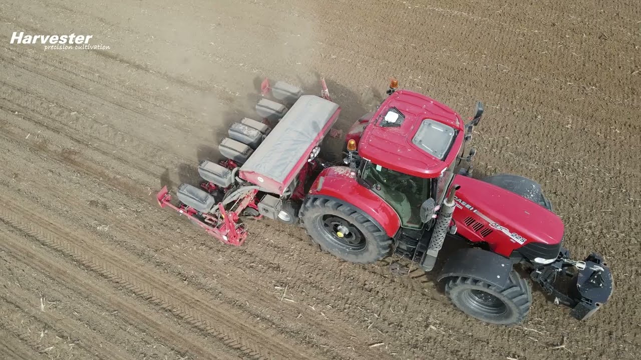 Siew kukurydzy 2025 Horsch Maestro 7 TX | Case Puma | CHCNAV NX 612