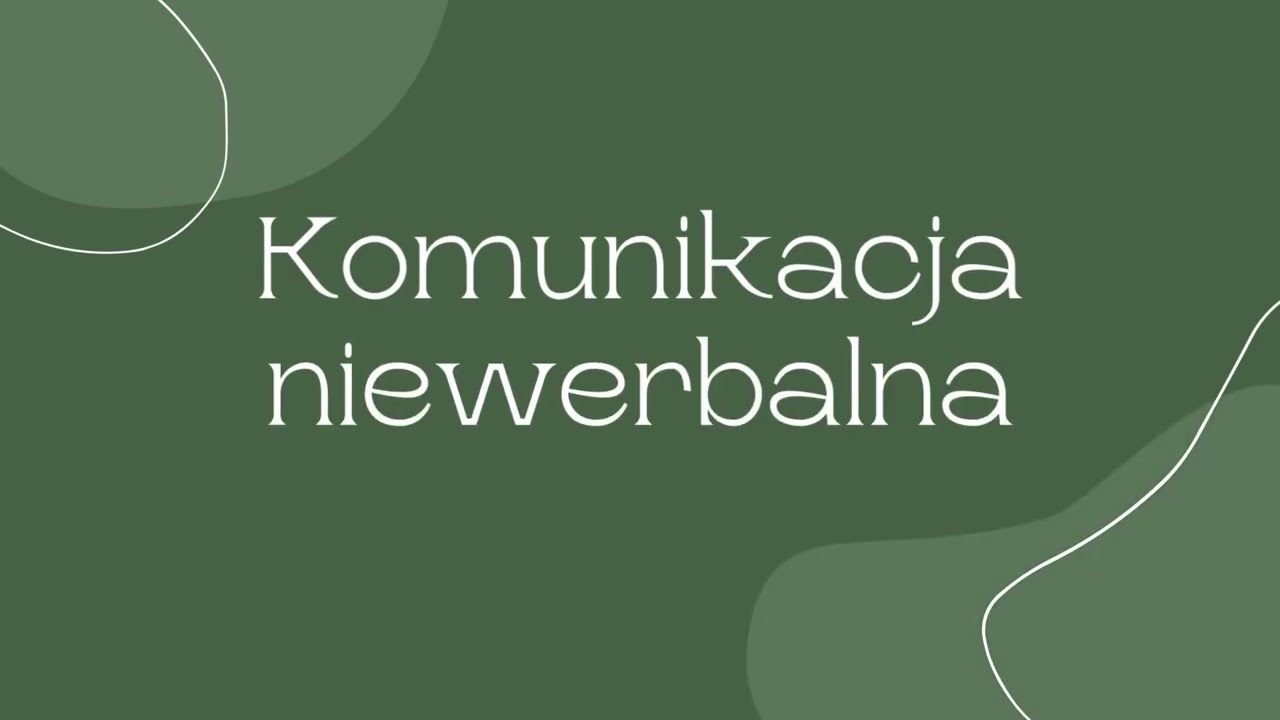 Komunikacja niewerbalna