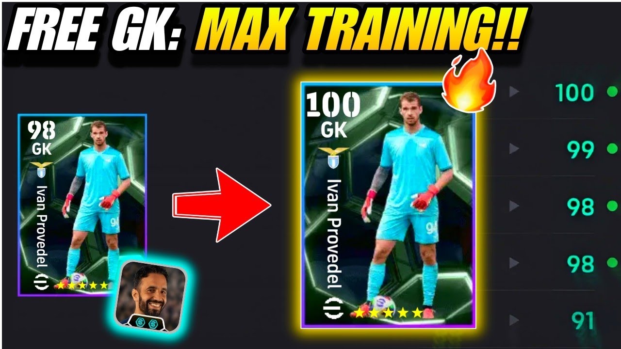 НОВЫЙ БЕСПЛАТНЫЙ GK! 🧤❤️&zwj;🩹 | ТРЕНИРОВКА ИВАНА ПРОВЕДЕЛА MAX! 🔥 | Иван Проведел eFootball 2026 | e...