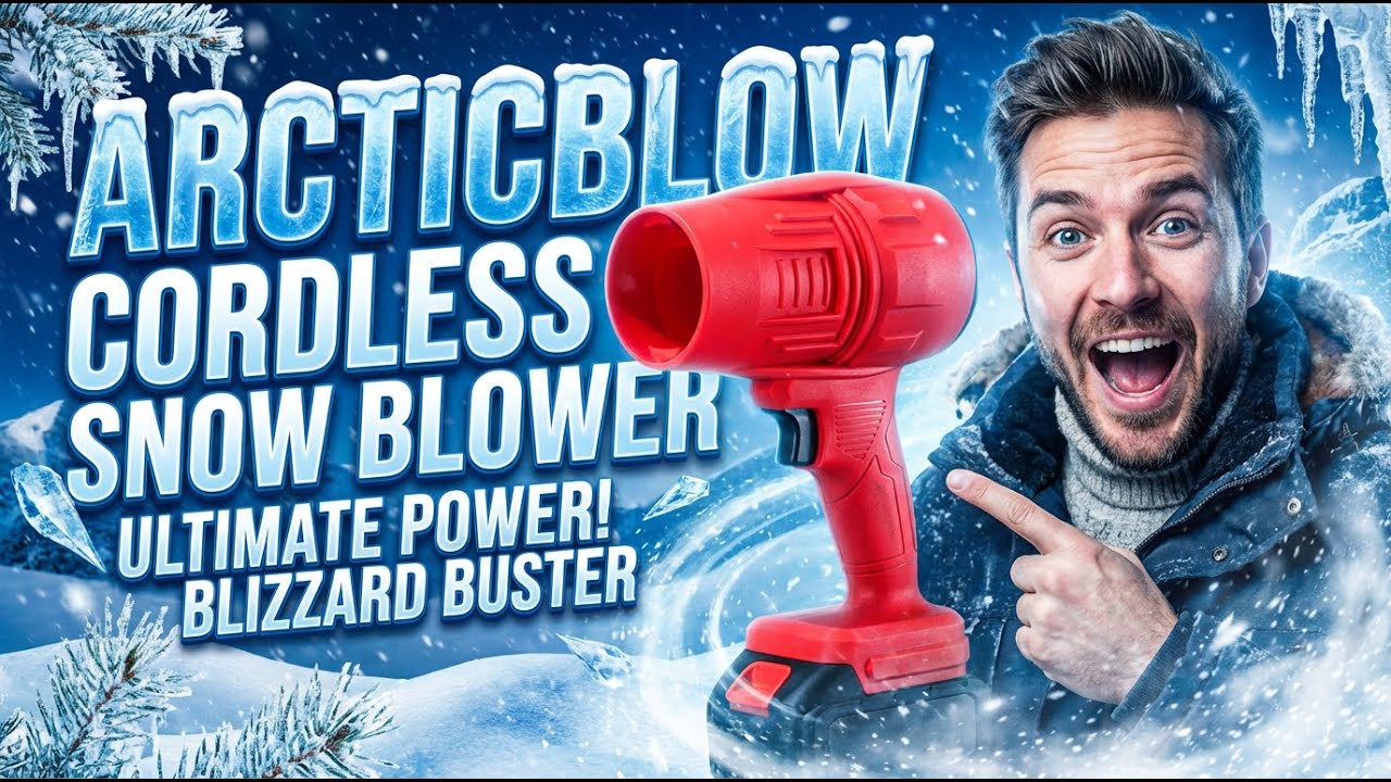 ArcticBlow Cordless Snow Blower Review: Effortless Snow Clearing!