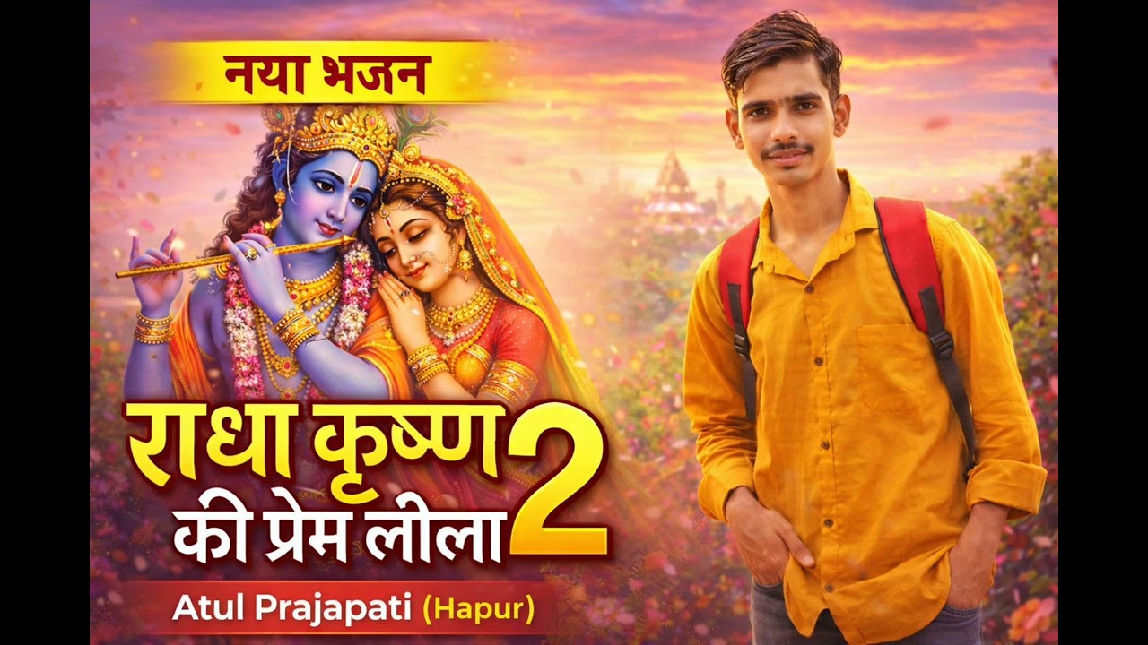 राधा कृष्ण की प्रेम लीला 2 new song Atul prajapati hapur 