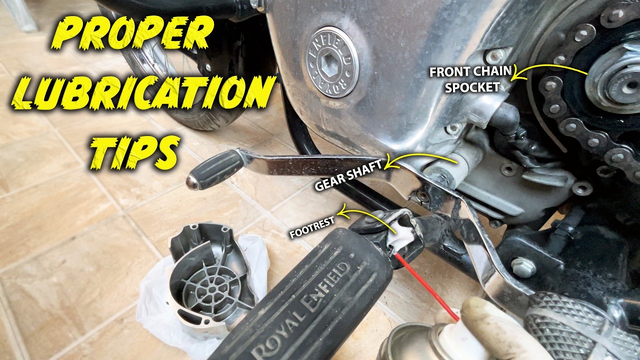 Overall Bike lubrication Tips to  Increase longevity of moving parts