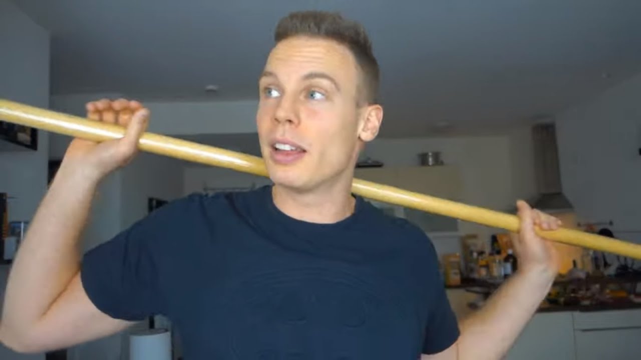 BO-STAB AUS RATTANHOLZ UNBOXING UND TEST TRAINING Bo Stab Technicken Langstock Kampfkunst