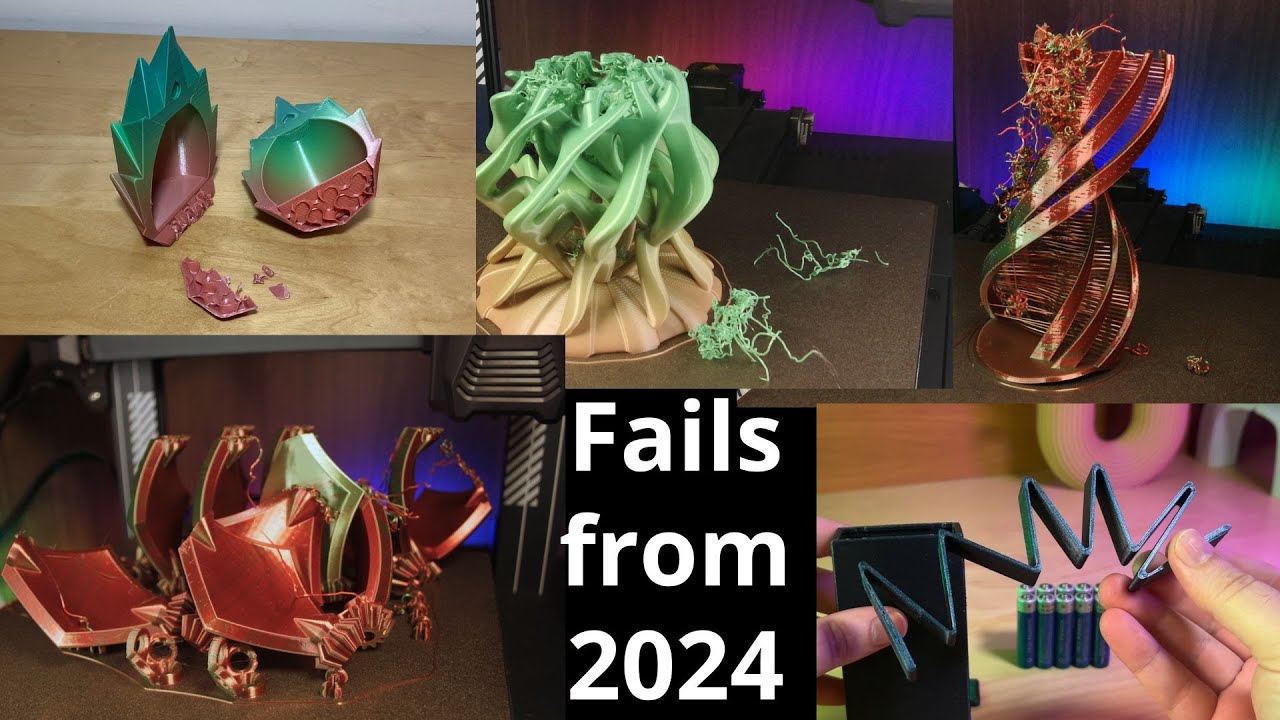 3D Printing Gone Wrong: The Funniest Fails of 2024!