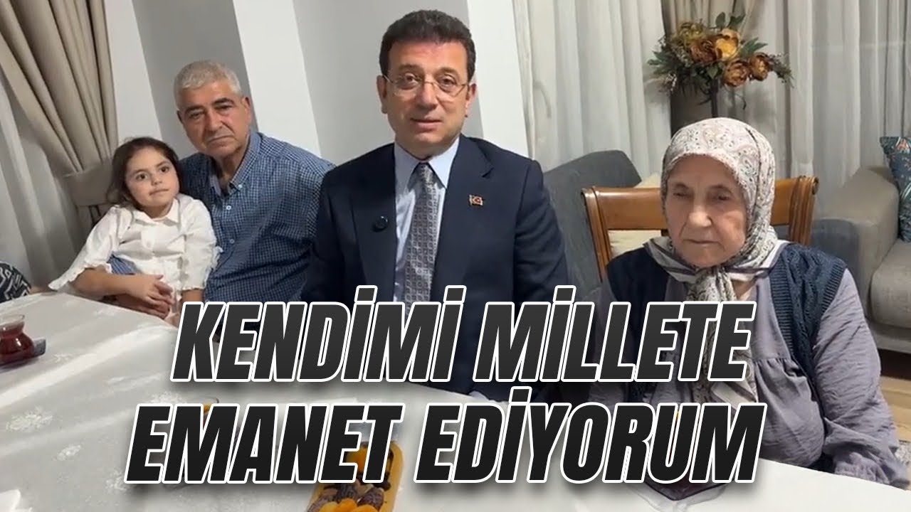 MİLLETİME SESLENİYORUM.