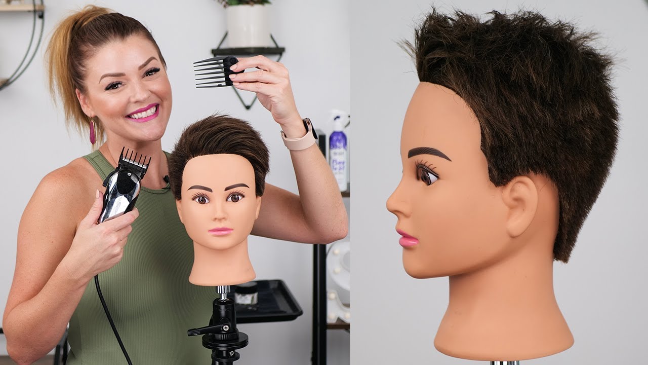 Short Haircut for Men or Women. Clipper Cut Tutorial