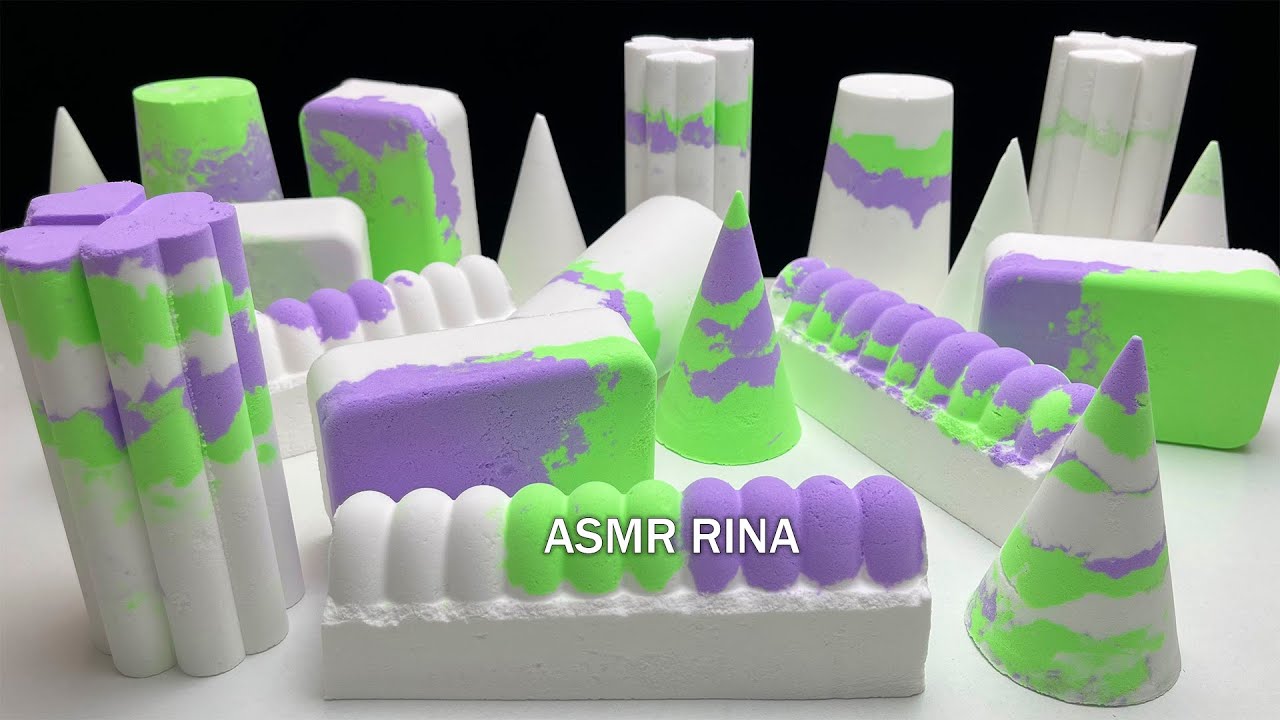 ASMR crunchy satisfying baking soda
