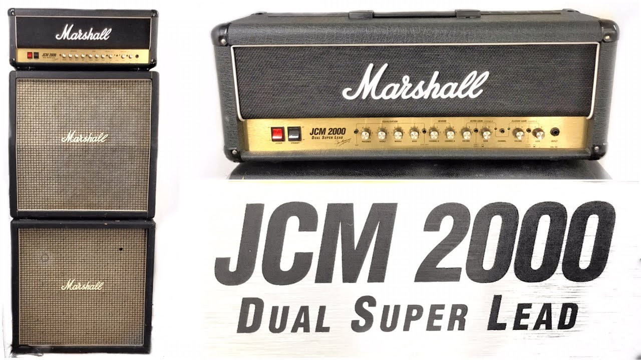 Marshall JCM2000 DSL - Versatile and REALLY EASY TO PLAY!