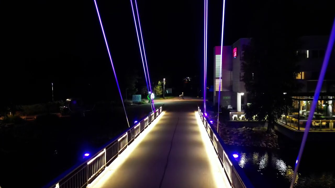 ✨ The Electric Corridor: A two-meter glide over the Ylistö bridge deck