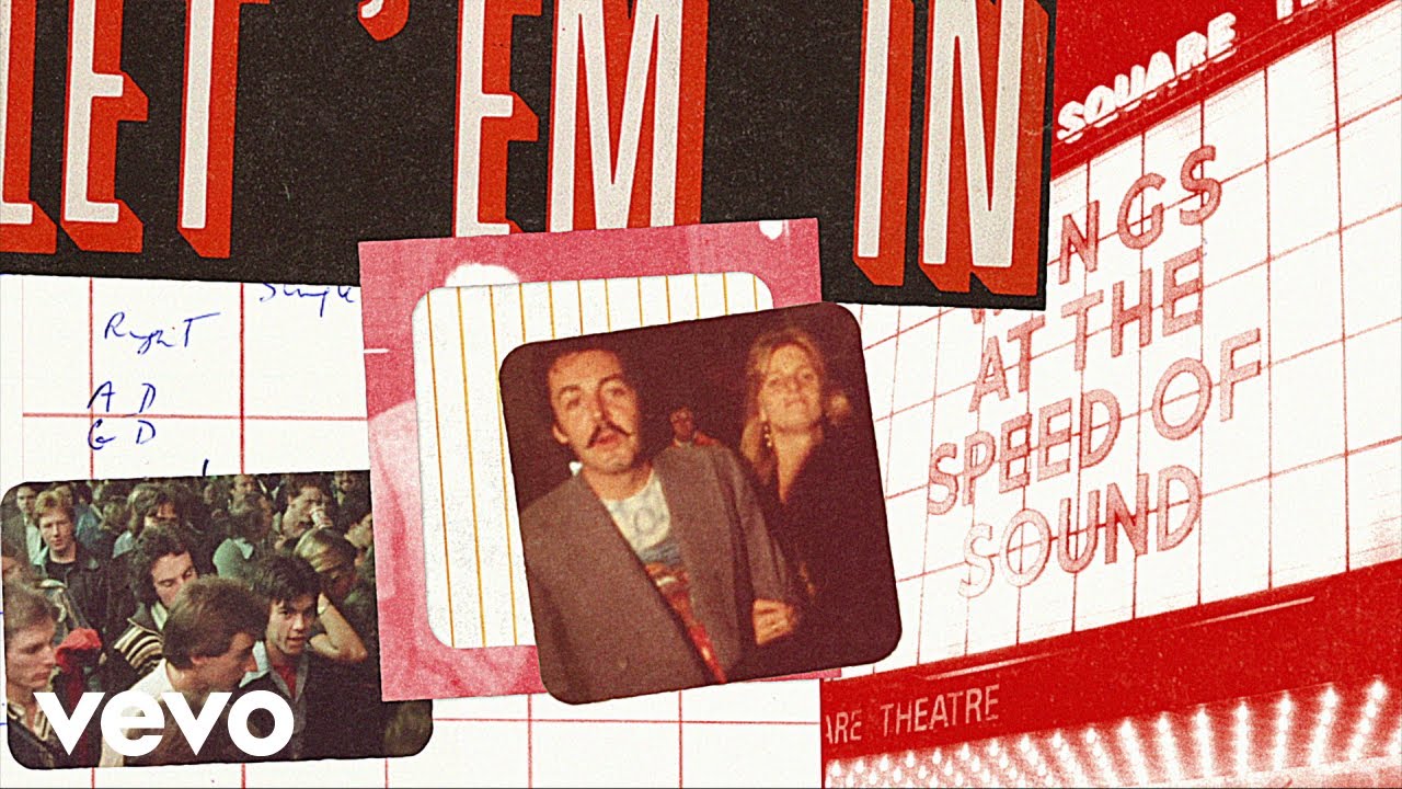 Paul McCartney & Wings - Let 'Em In (Visualiser)