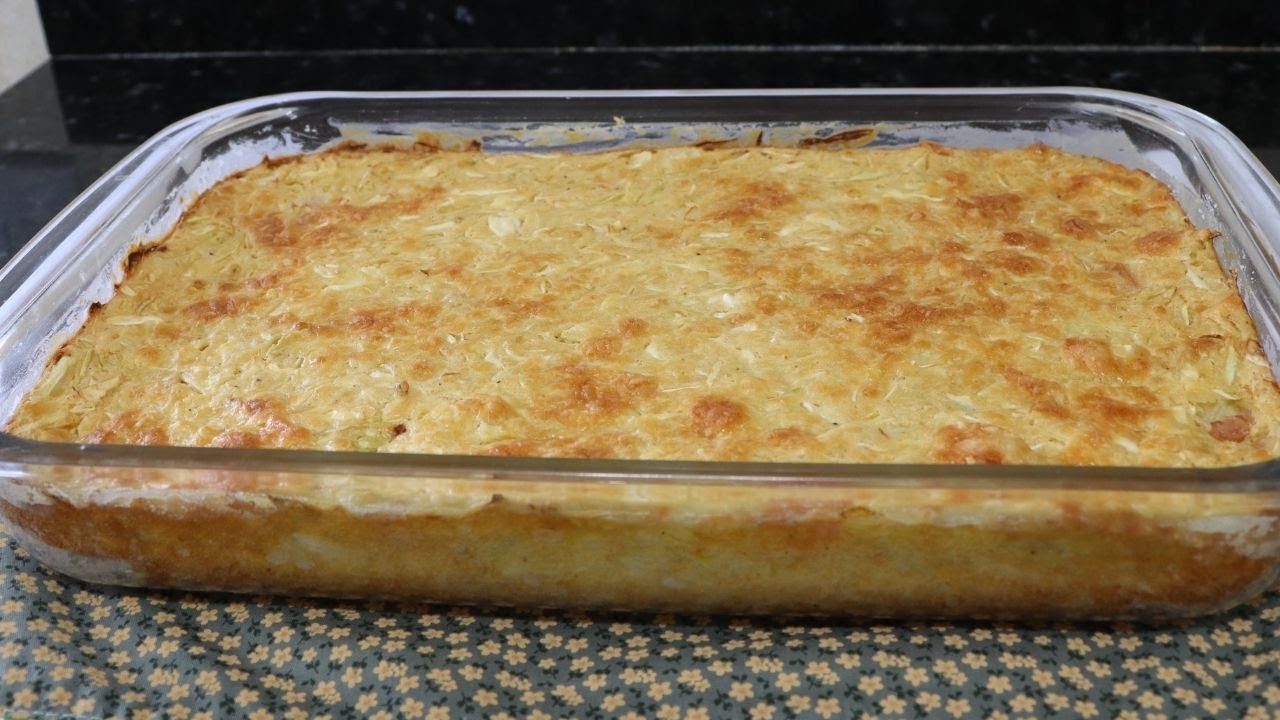 TORTA DE REPOLHO FÁCIL E IRRESISTIVELMENTE CREMOSA E SABOROSA