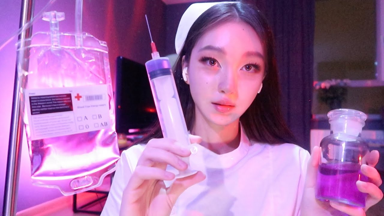 ASMR Full nurse check up (Roleplay)