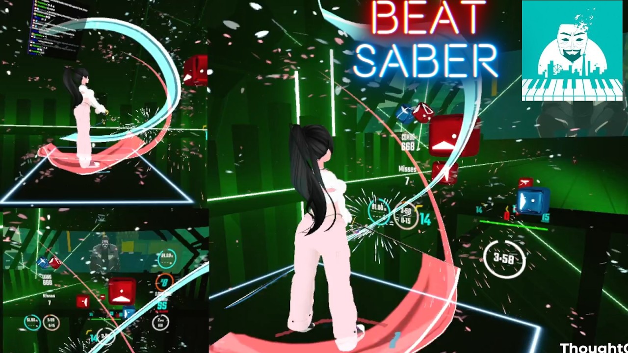 【ビートセイバー】【配信リクエスト】思想犯 - ヨルシカ ／ Mapper Emiru