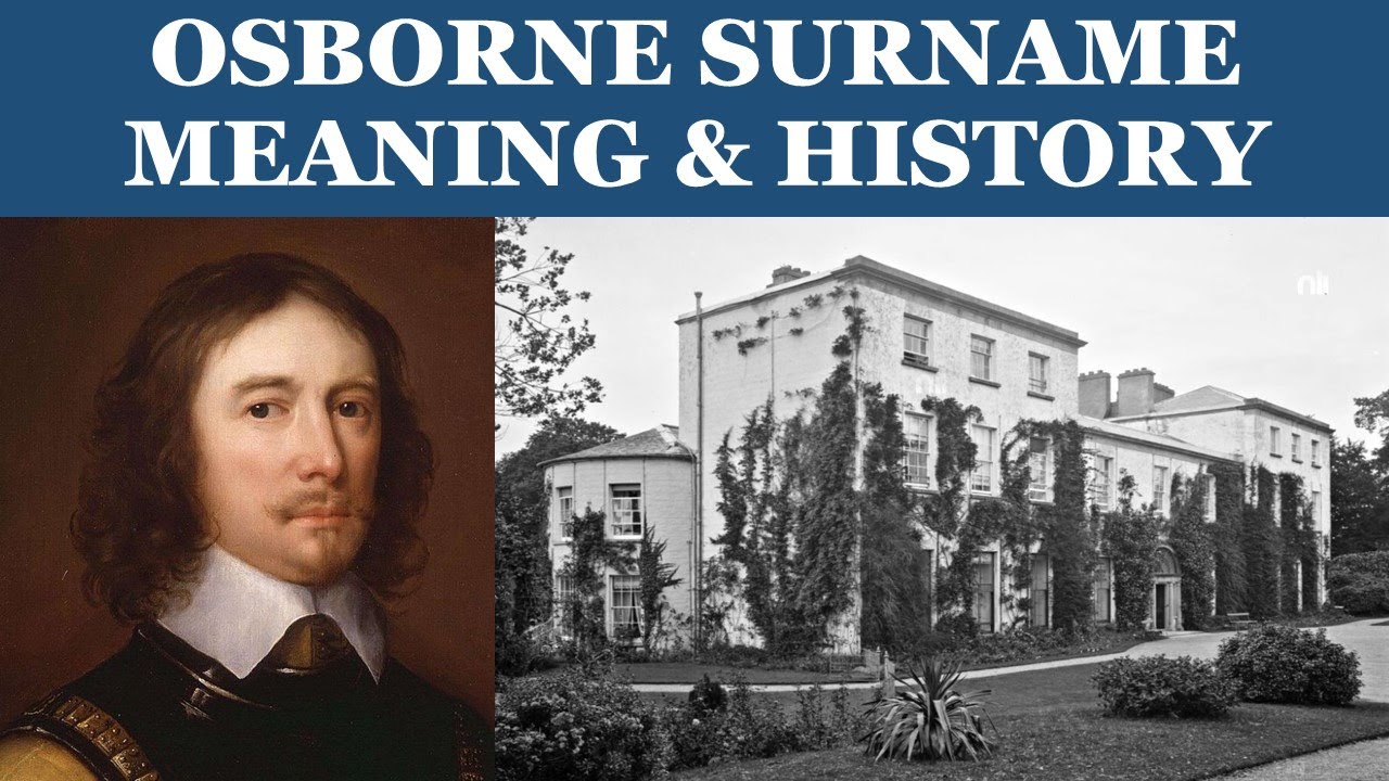 Osborne Surname History