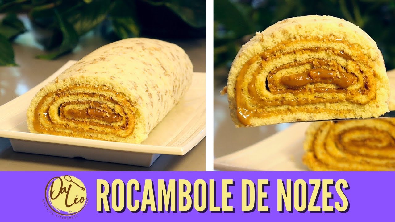 O MELHOR ROCAMBOLE DA VIDA!!! ROCAMBOLE DE NOZES