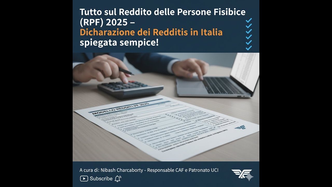 Trailer Tutto sul Reddito delle Persone Fisiche (RPF) 2025