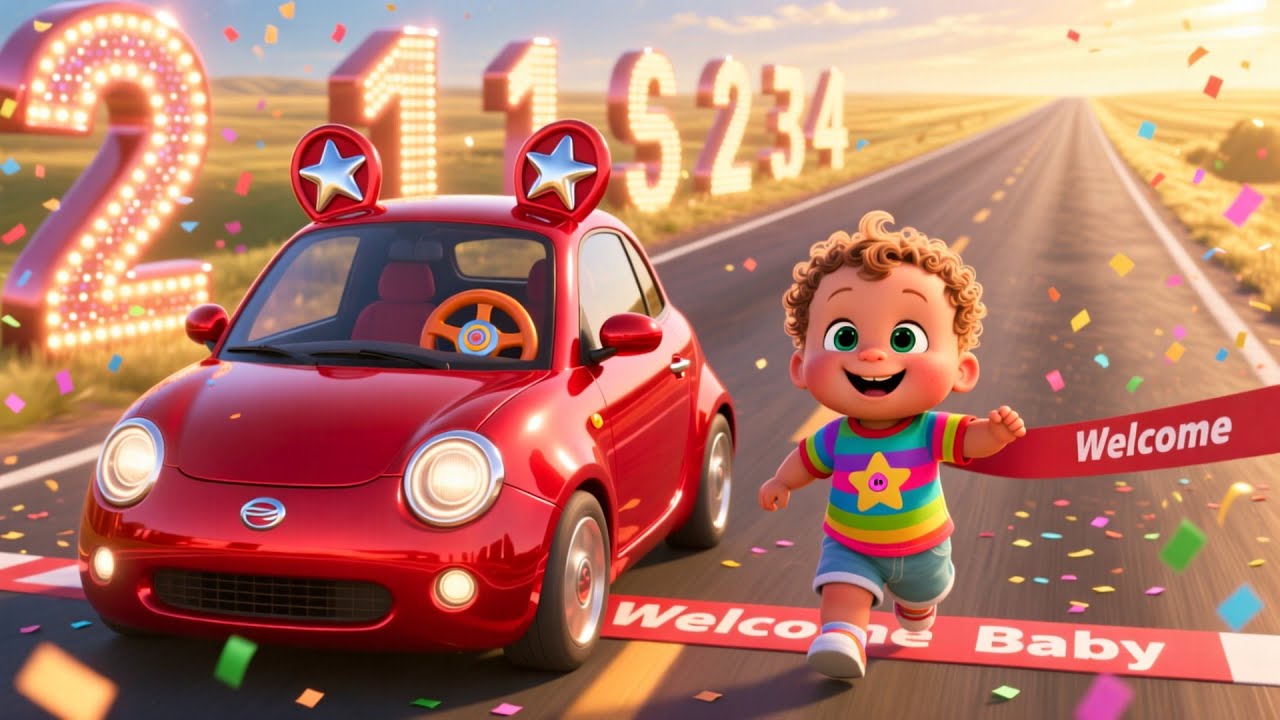 Wroom Wroom Baby's Big Ride 🚗💨 | Fun Learning for Kids | Vehicles, Sounds & Adventure