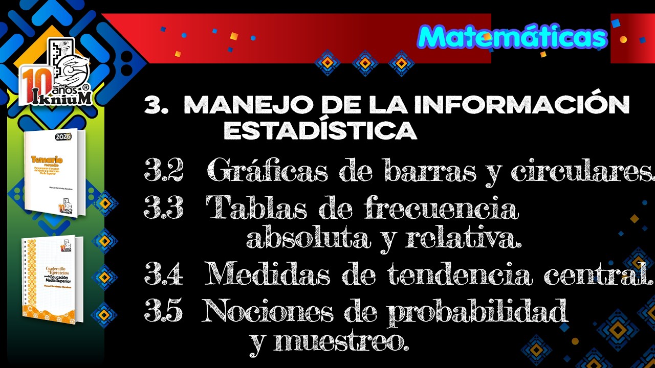 Matemáticas 17 - IkniuM Media Superior