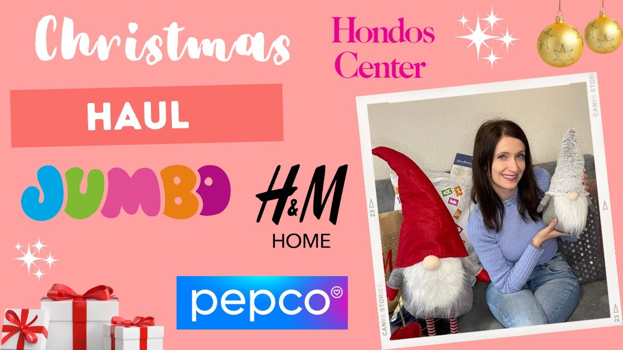 CHRISTMAS HAUL | JUMBO, PEPCO, H & M HOME, JYSK, ΗONDOS CENTER