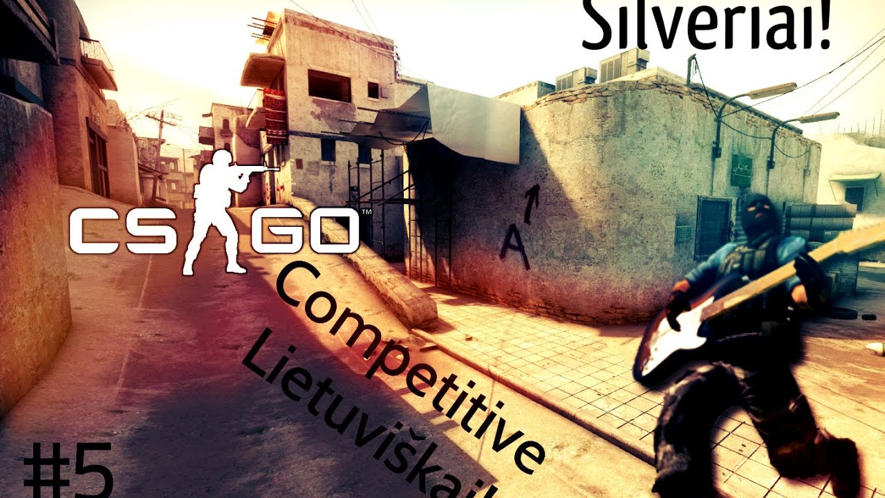 Counter Strike Global Offensive {CS:GO} Competitive #5 Silveriai!