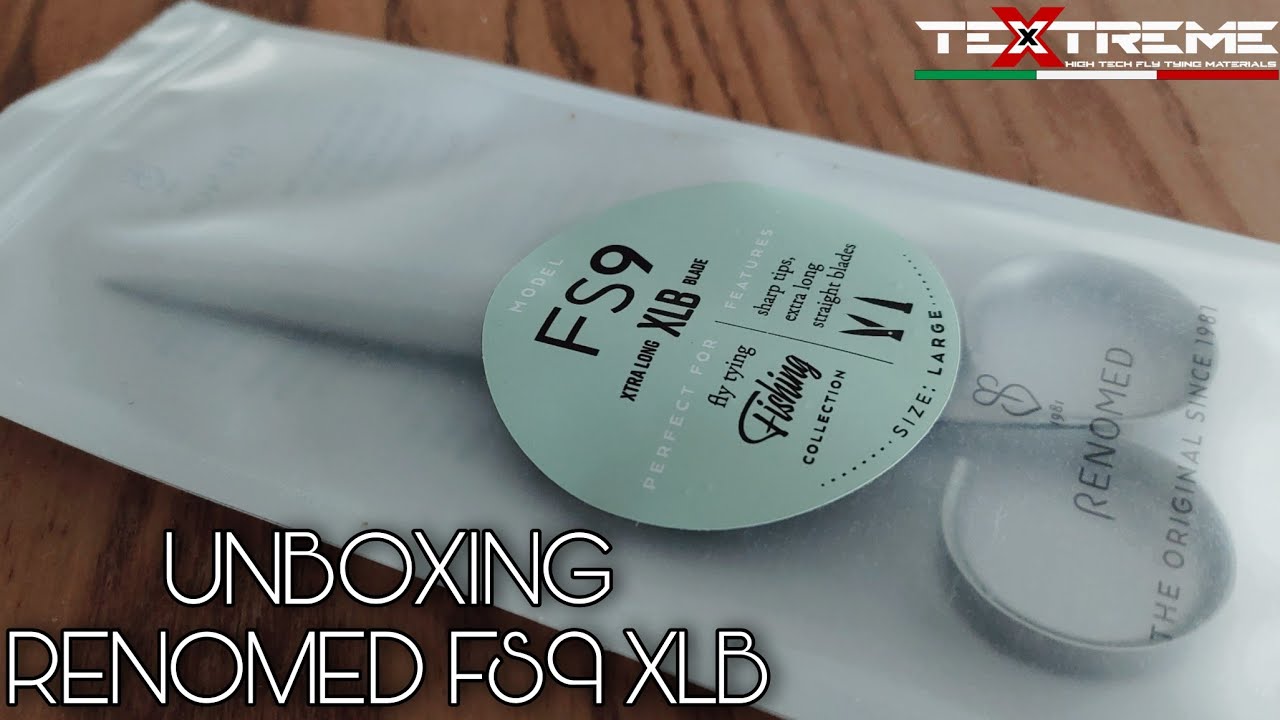 Unboxing RENOMED Extra Long Scissors Straight FS9