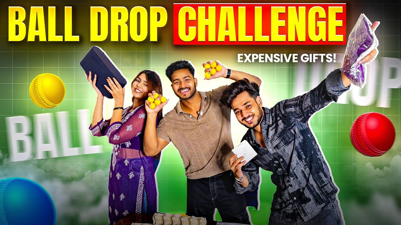 Ball Drop Challenge: Kya Jeet Paaye Hum Yeh Luxury Gift? 😱💰W/  ​⁠@NiteshPaswan ​⁠@Muskan_Diaries