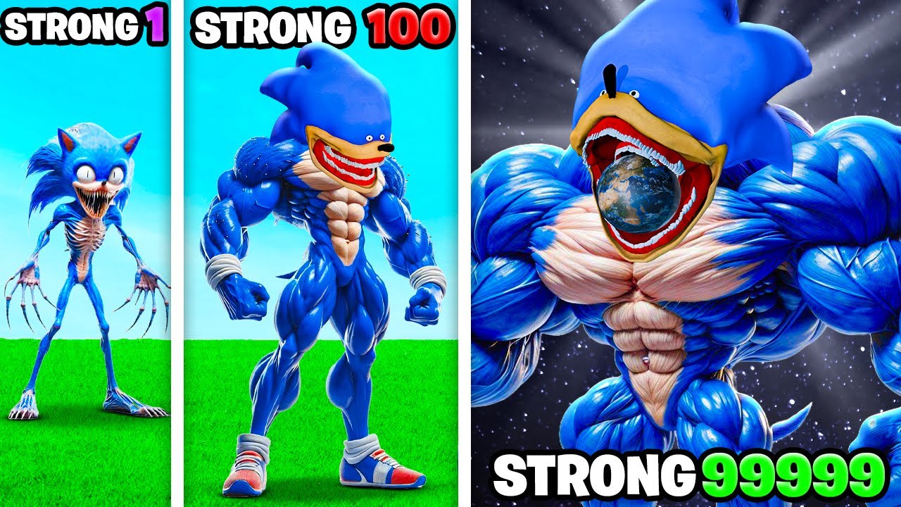 Weakest To STRONGEST SHIN SONIC In GTA 5!