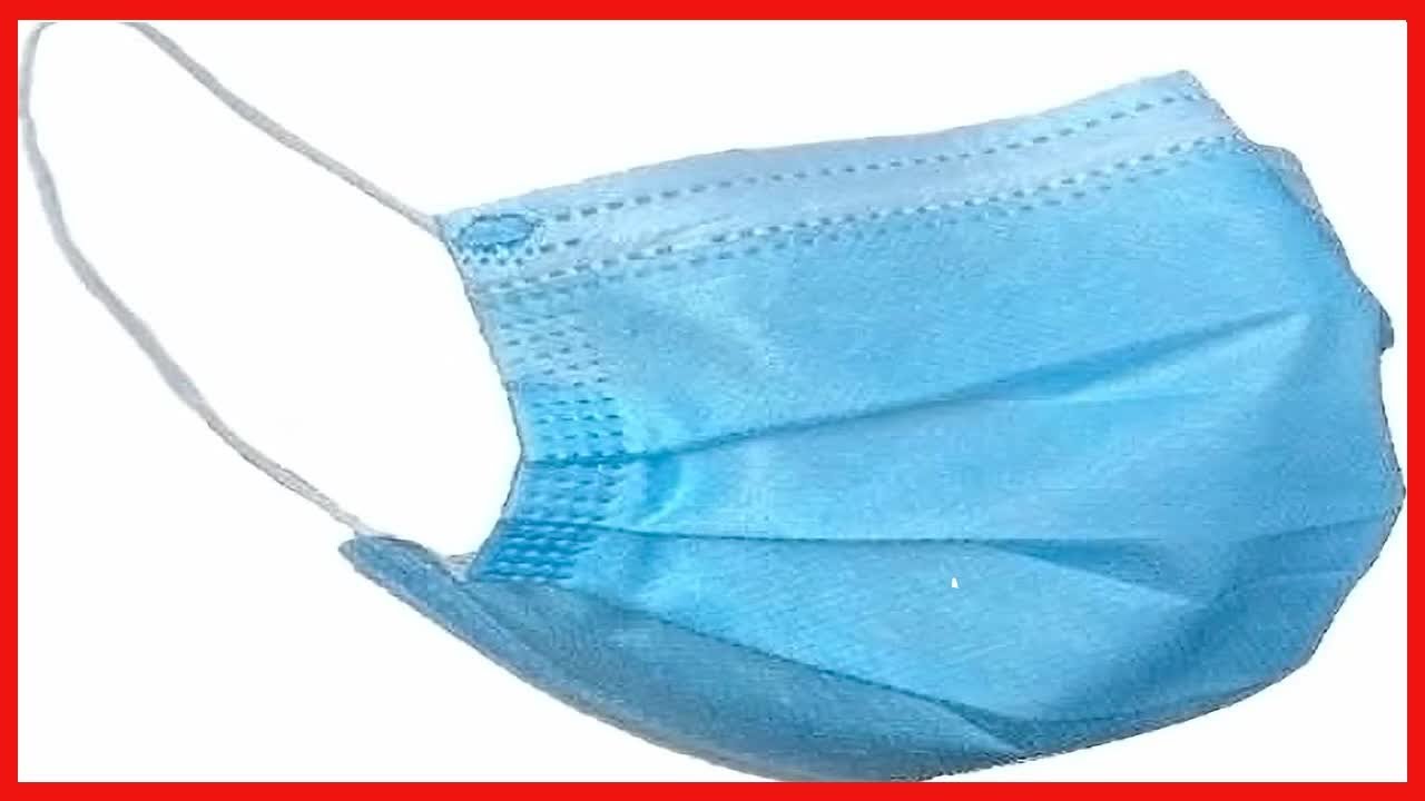 Mascarilla desechable (50 unidades), color azul