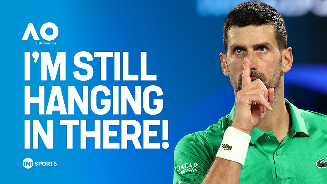 On-Court Interview: Novak Djokovic reveals what advice he would give to his younger self 👀