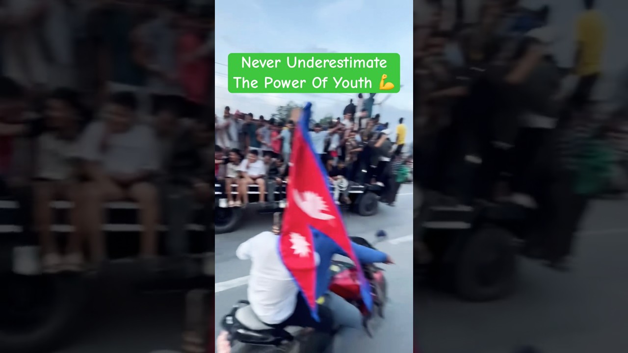 Gen Z Protest In Nepal 🇳🇵 #genz #protest #nepal #drinknwalk #speakupnepali #Prishaprish #viral 💪