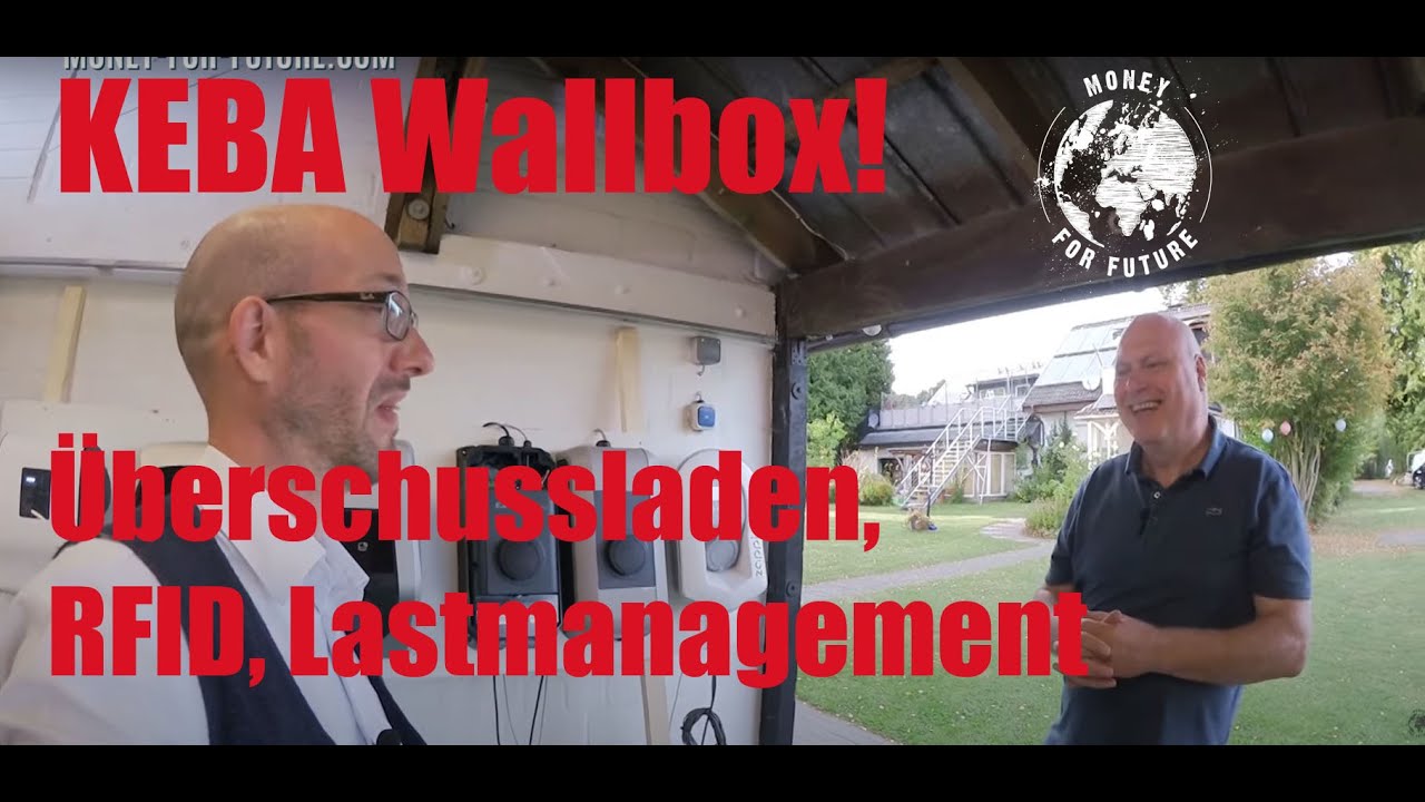 Keba Wallbox! Elektroauto laden im Betrieb & Laden zu Hause! Überschussladen! Lastmanagement!