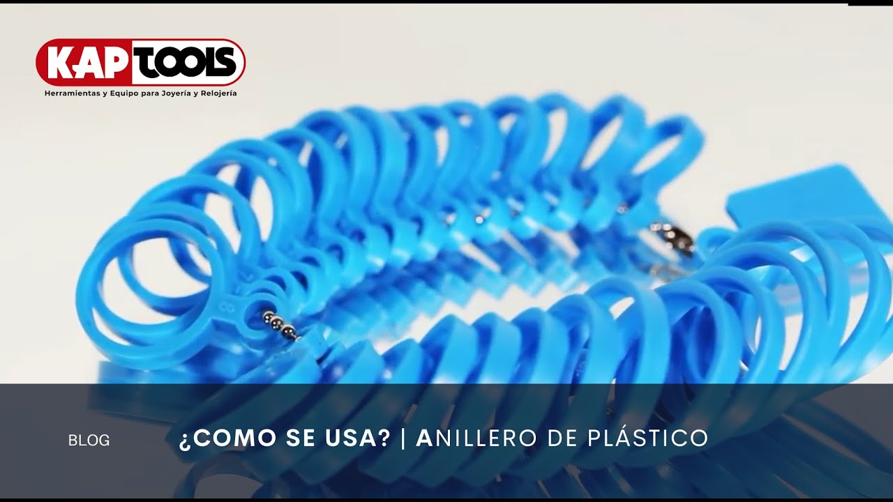 &iquest;C&oacute;mo se usa? | Anillero de pl&aacute;stico