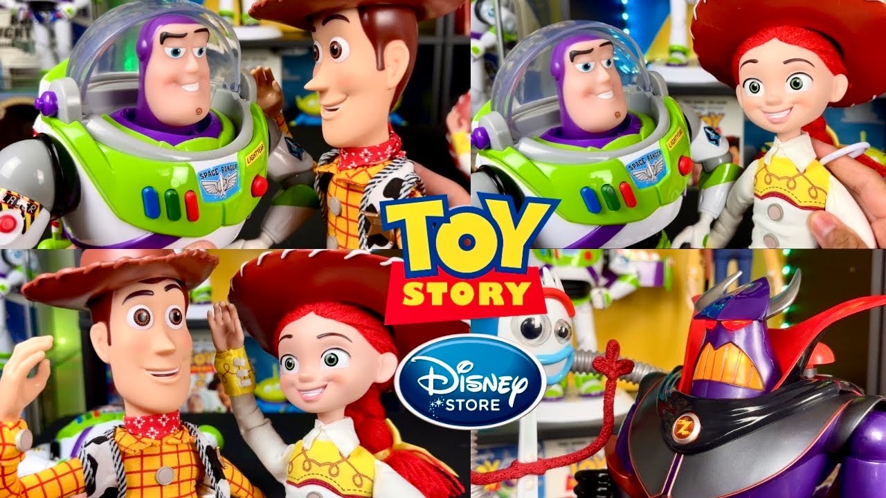 Disney Store Toy Story Interactive Talking Toys