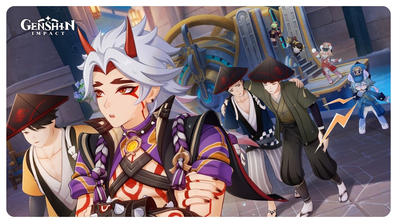 Arataki Itto Enters Fontaine & Immediately Goes to Jail! (Kuki Anecdote) - Genshin Impact 6.4 Luna V