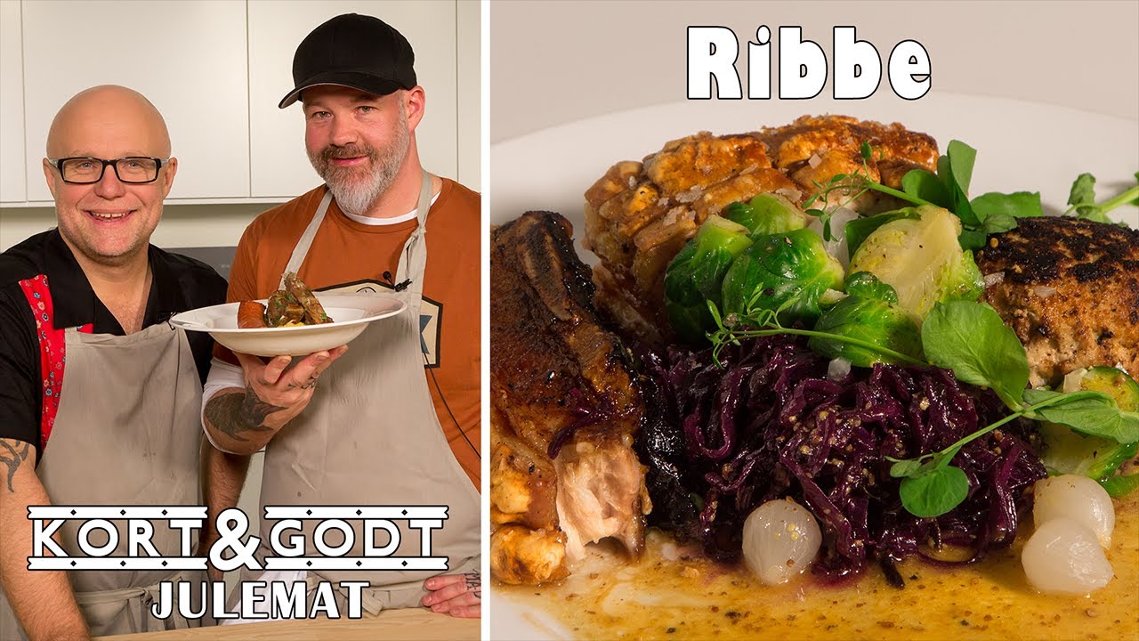 Kort & Godt Julemat - Ribbe med medisterkaker, rødkål og julesaus (S08-E03)