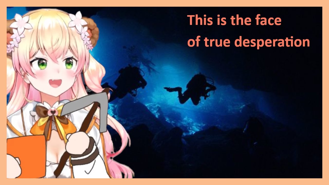 Nene has a pleasant and not-at-all traumatizing Cave Diving Experience [hololive/engsub]