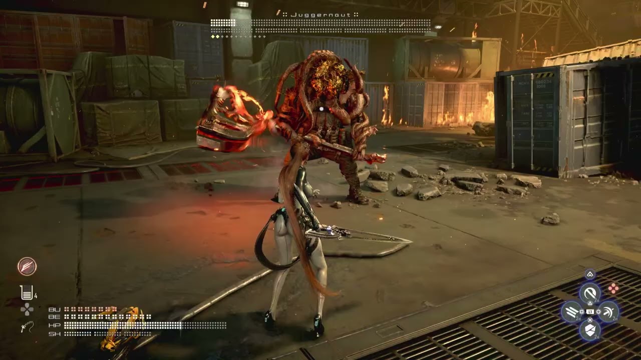 Stellar Blade TANK build Credit to HalfwaytillBliss