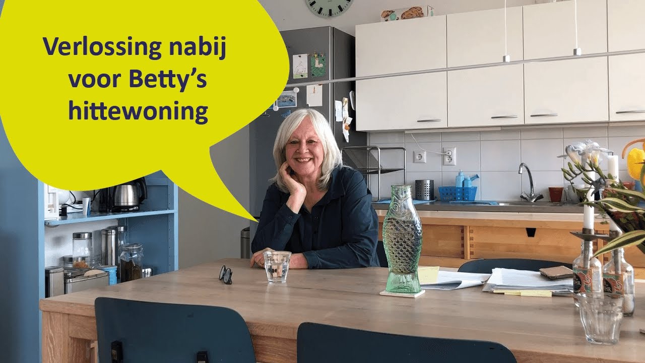 Verlossing nabij voor Betty's hittewoning in Amsterdam