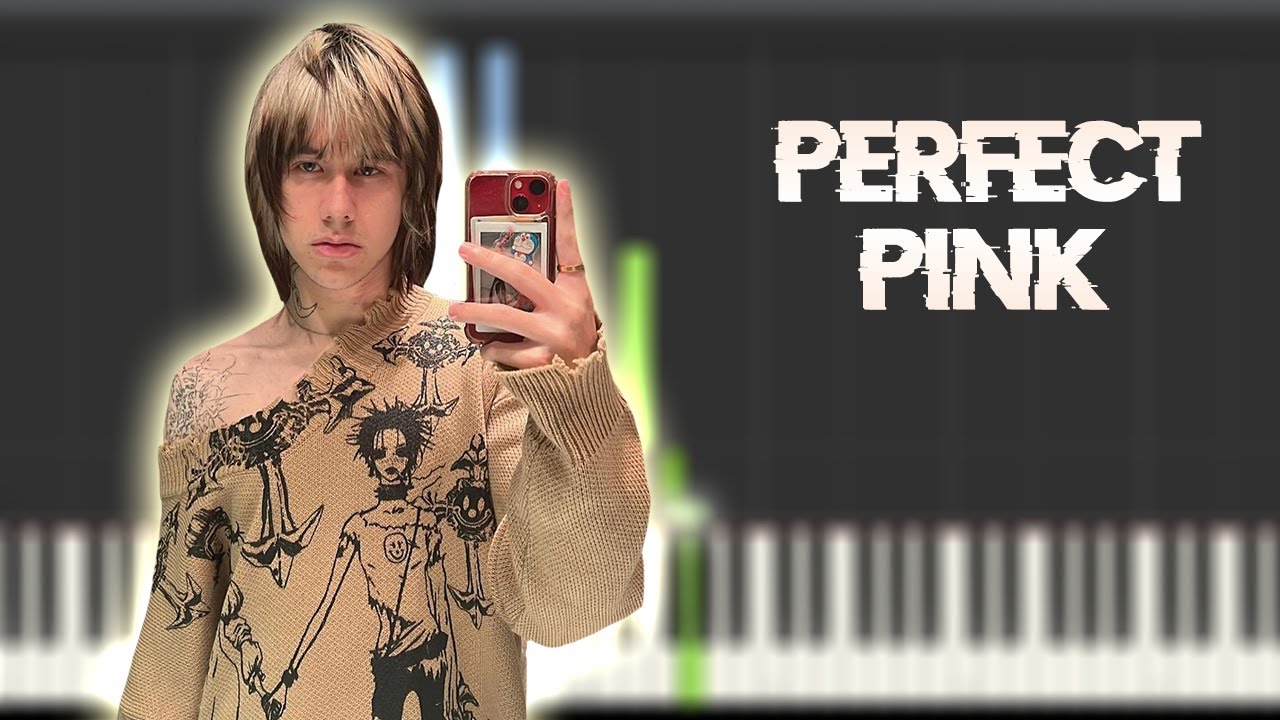 Rojuu - Perfect Pink | Instrumental Piano Tutorial / Partitura / Karaoke / MIDI