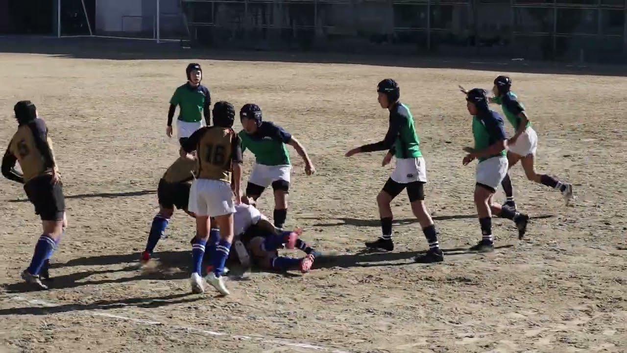 20260110 三島地区新人戦　決勝トーナメント　摂津COM vs 関大一　セブンス
