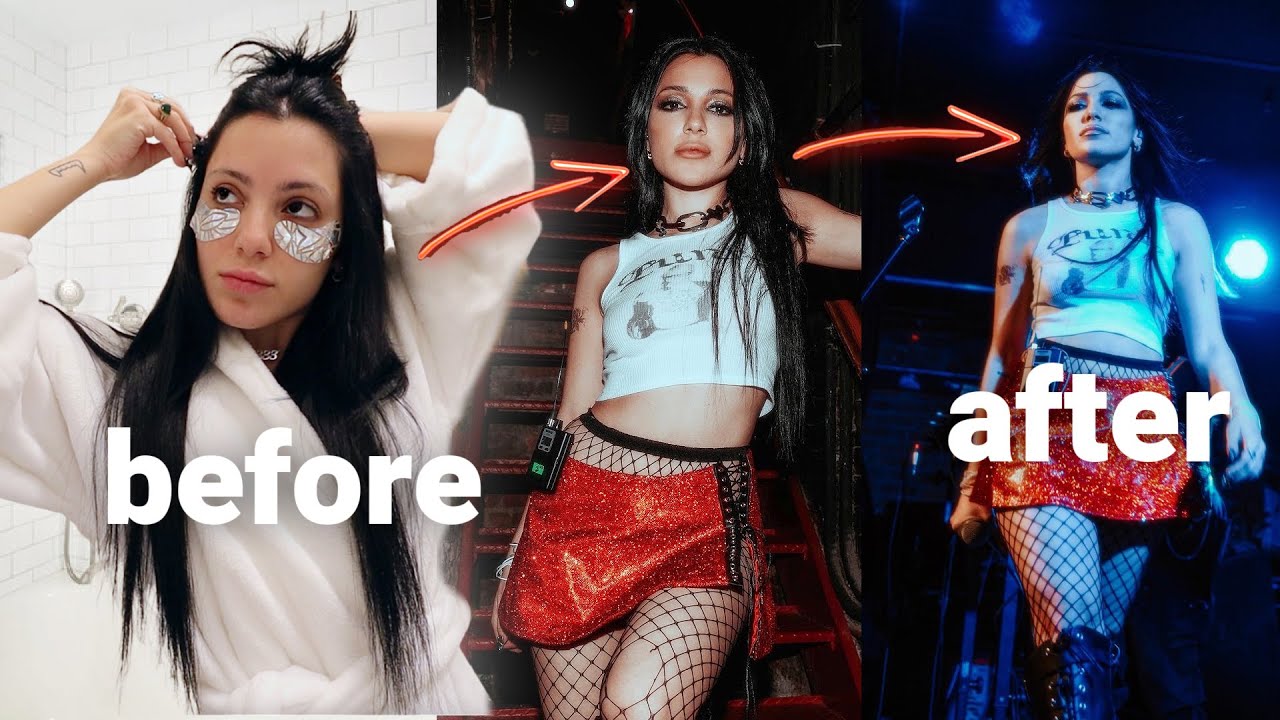 MY FIRST SHOW ON TOUR! NYC, grwm + fitting for all my shows!