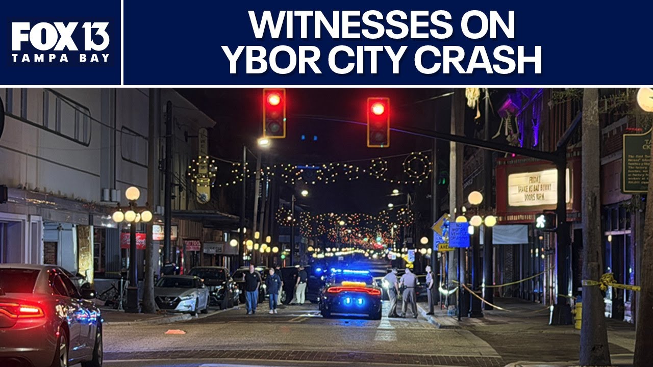 Ybor City crash: Witnesses to the deadly 7th Avenue crash
