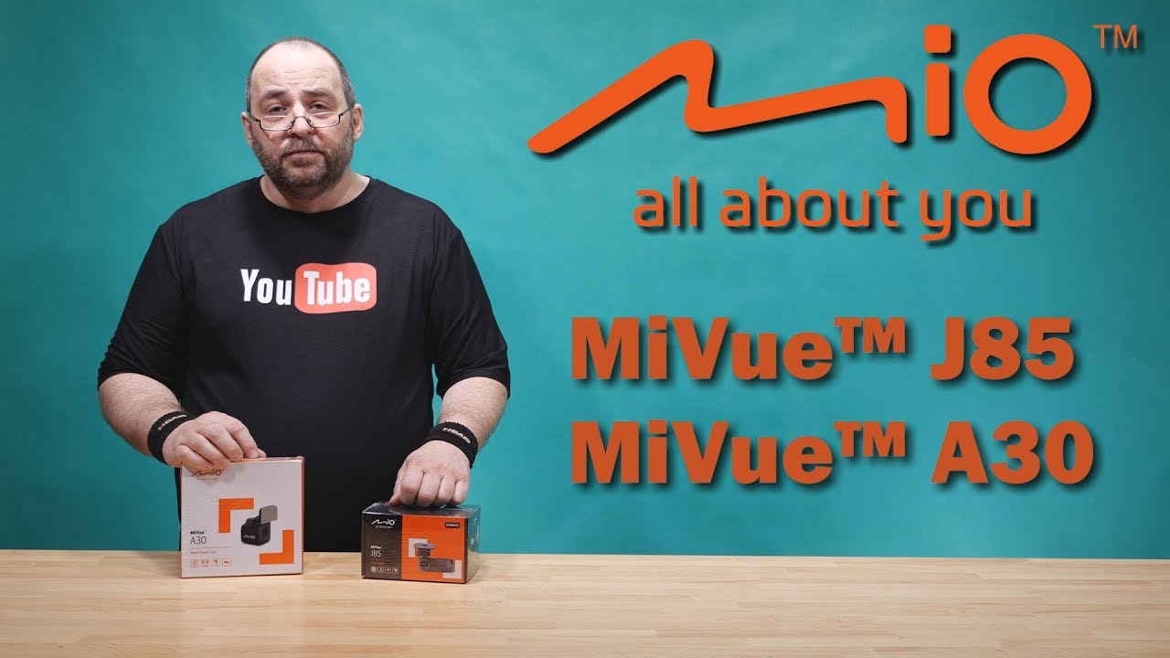 Mio MiVue J85 + MiVue A30 ~ Rozbalení a prohlídka kamer do auta ~ Česky ⁴ᴷ #MIOkamery
