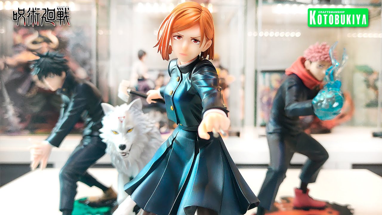 UNBOXING FIGURA JUJUTSU KAISEN KUGASAKI NOBARA ARTFX J by KOTOBUKIYA