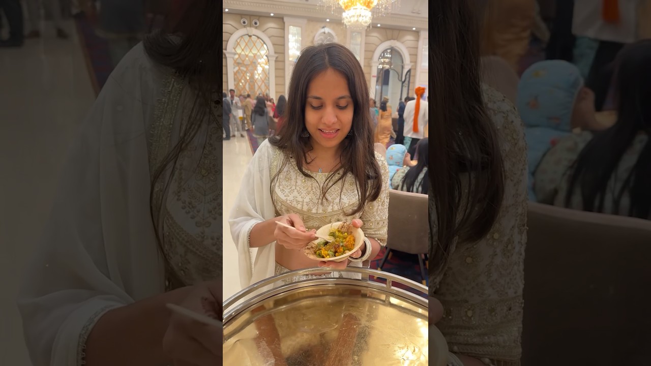 What I Eat In A Day - CRAZIEST Wedding Food For 24 Hours 😍 | @sosaute #shorts