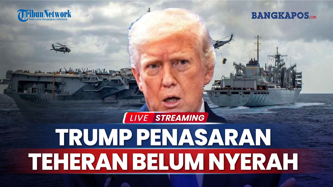 Trump Pikir Keras! Heran Iran Tak Menyerah, 5.000 Prajurit Kapal AS Stres Berat